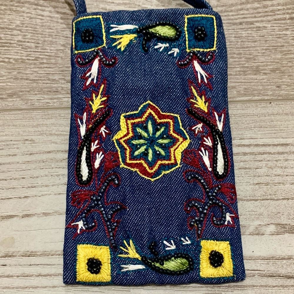 Small Denim Pouch